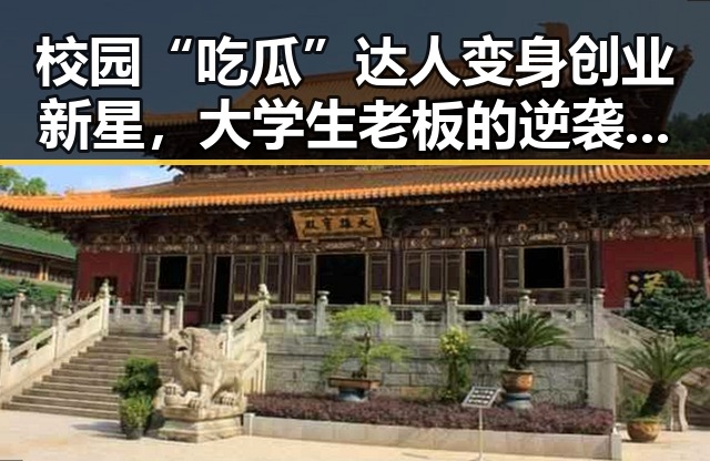 校园“吃瓜”达人变身创业新星,大学生老板的逆袭故事
